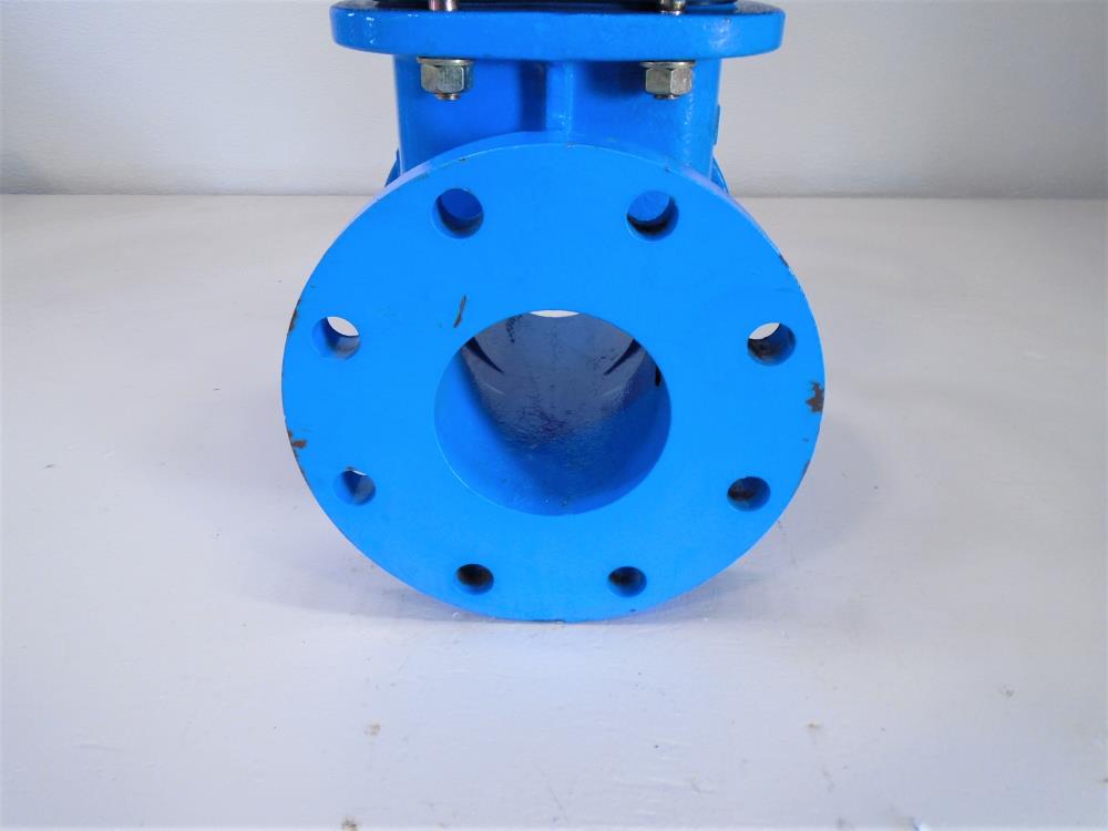 Watts 4" 200 CWP Resilient Wedge Gate Valve, Series 405, Cast Iron